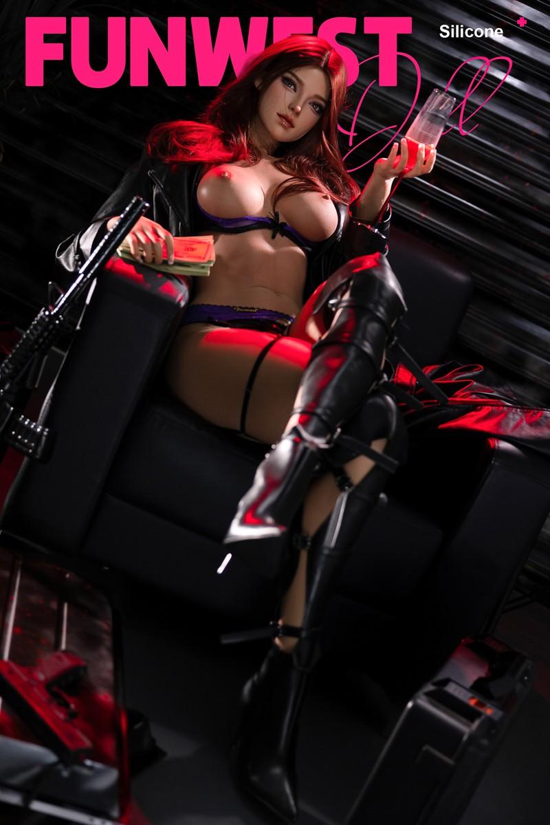168cm (5ft6') D-Cup Erotic Lifelike Silicone Real Sexdoll - Lexie, FunWest Doll, , Sexy Real Sex Dolls
