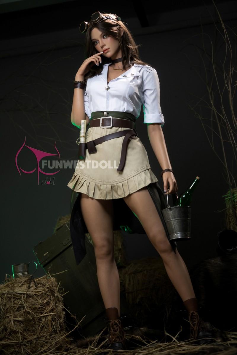 FunWest Doll 168cm (5ft6") Lifelike Silicone Real Sexdoll - D-Cup - Lexie - In Stock | EU Only
