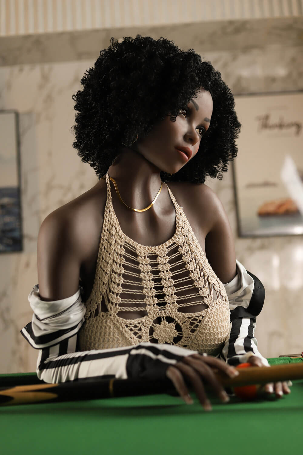 Galaxy Doll 158cm (5ft1") Afro TPE Sex Love Doll - H-Cup - In Stock | US Only