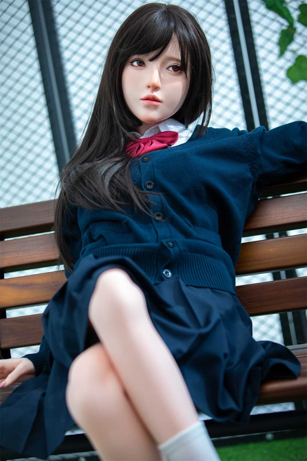 IronTech 148cm (4ft10') PLUS Silicone Mini Sex Doll - Aiko
