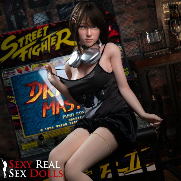 148cm (4ft10') PLUS Silicone Mini Sexdoll - Barbie, IronTech, , Sexy Real Sex Dolls