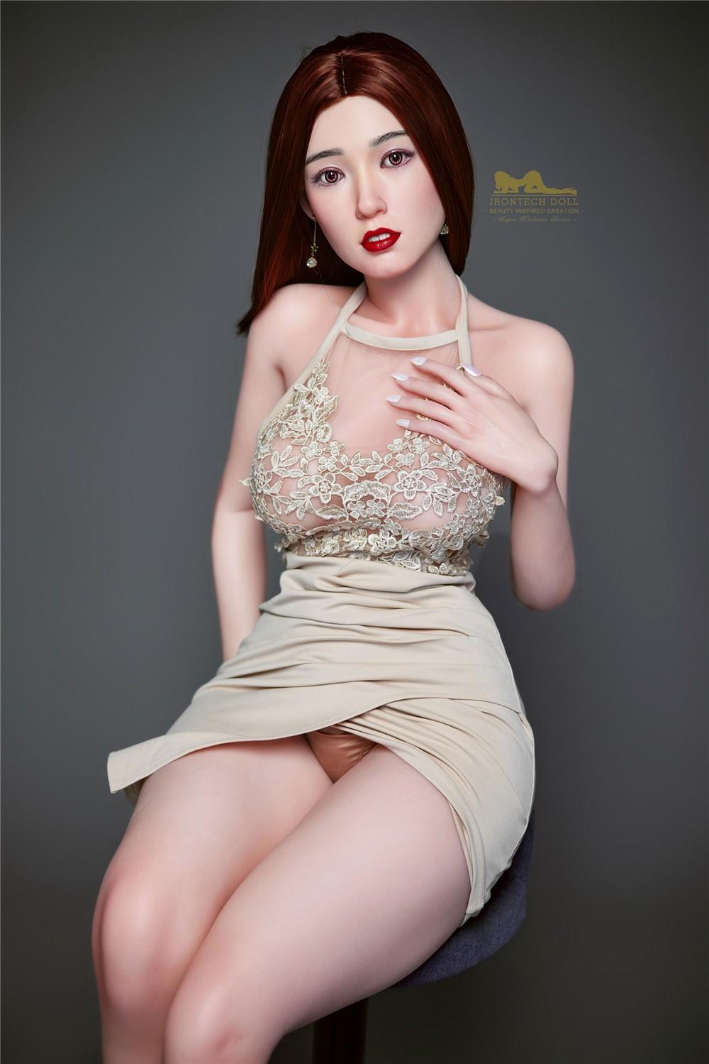 IronTech 153cm (5ft) Asian Beauty with Big Ass Silicone Sex Doll - Betty
