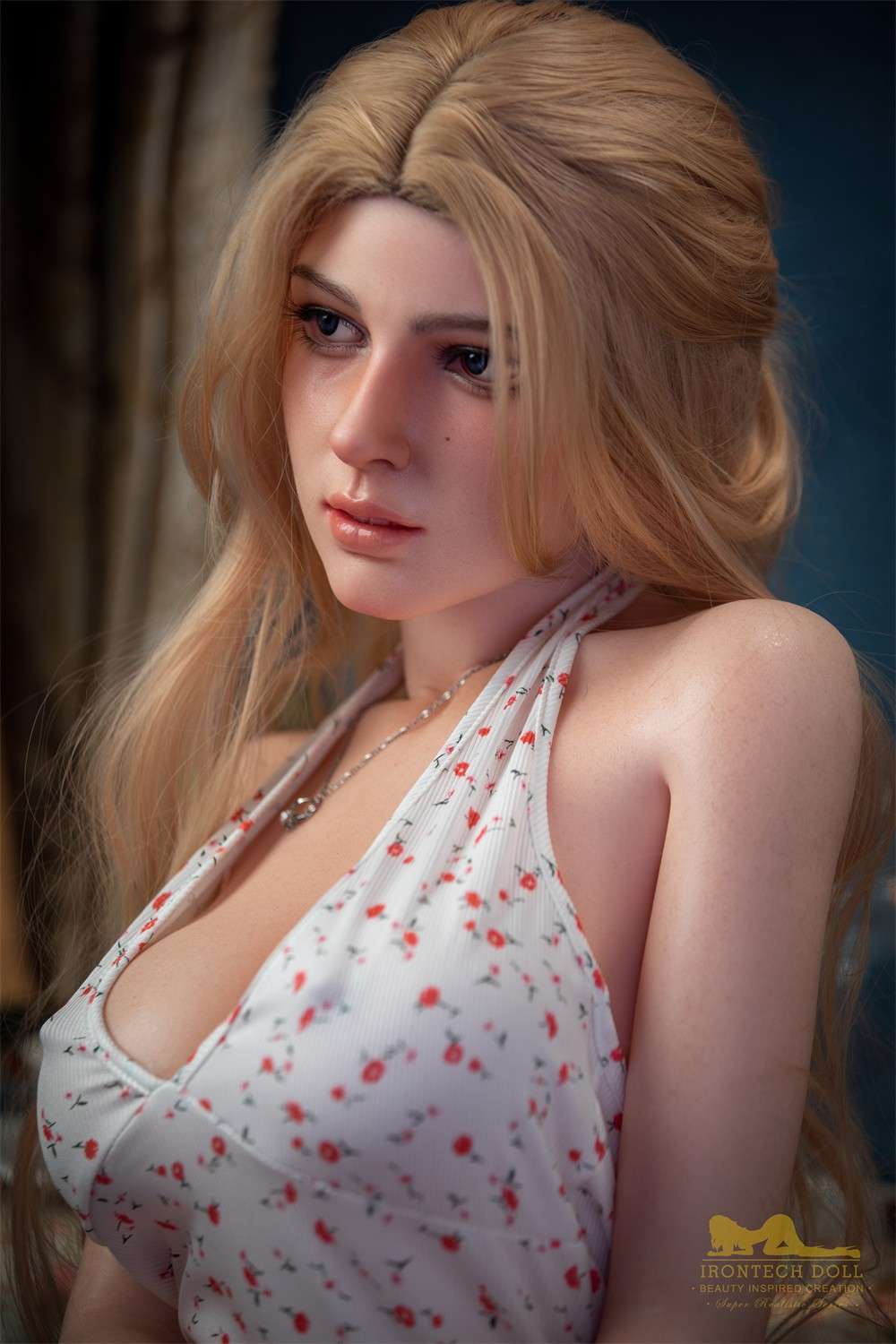 IronTech 153cm (5ft) Lifelike Blonde Silicone Sex Doll - Fenny