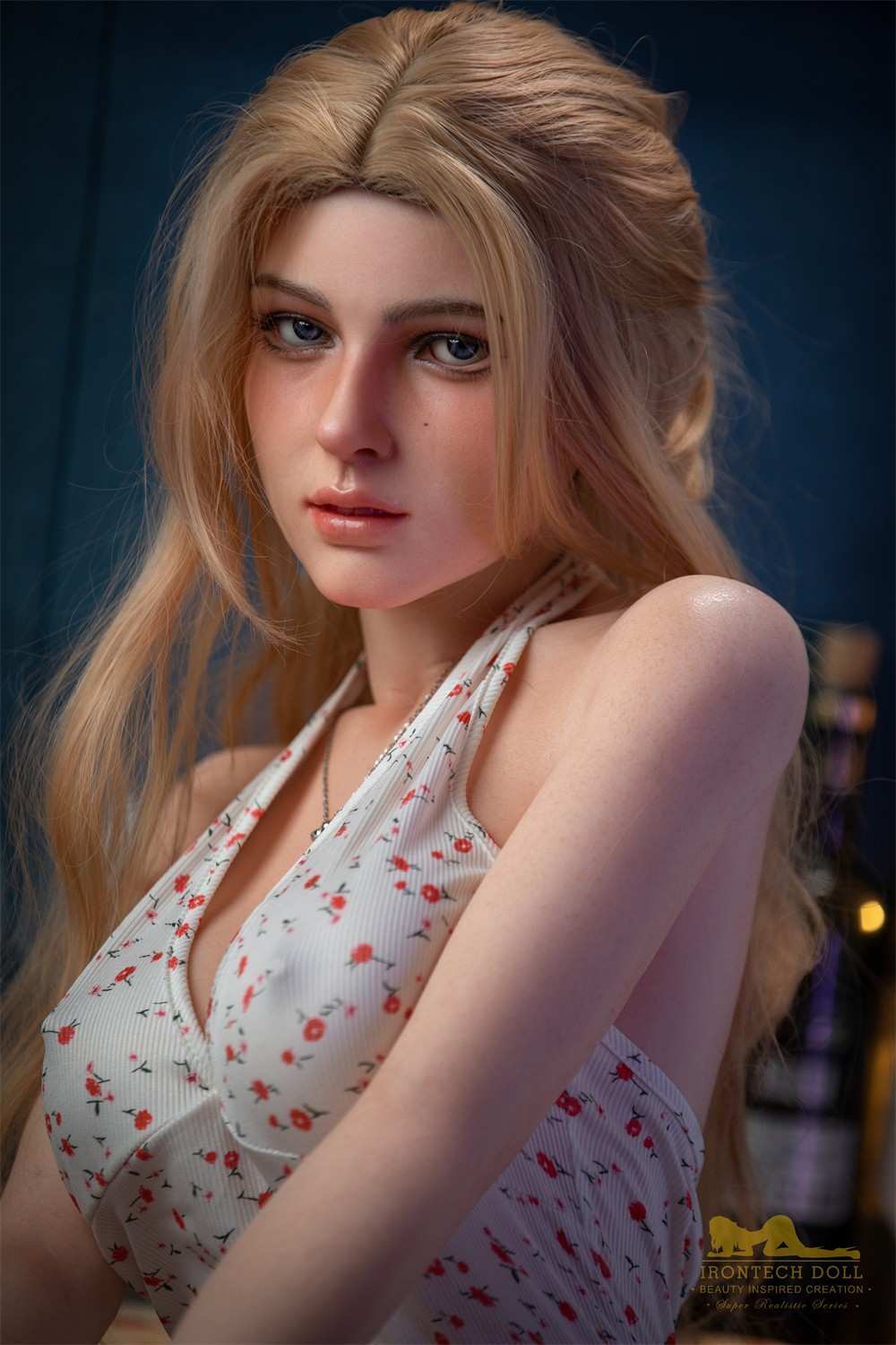 IronTech 153cm (5ft) Lifelike Blonde Silicone Sex Doll - Fenny