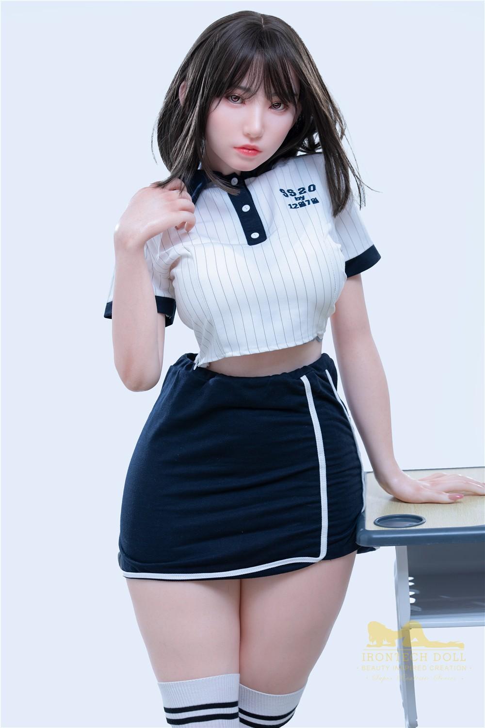 IronTech 153cm (5ft) Realistic Japanese Petite Silicone Sex Doll - Suki