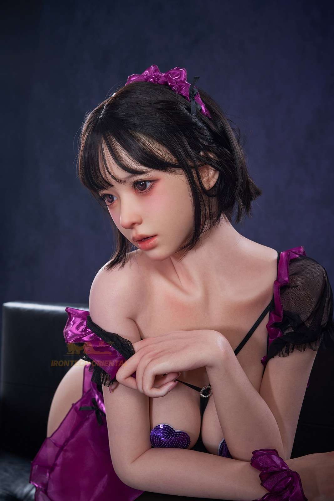 IronTech 153cm (5ft0") ROS MAX Curvy Asian Silicone Sex Doll – E-Cup - Lina