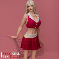 158cm (5ft1') – Real Silicone Lifesize Busty Love Doll - Vanessa, IronTech, , Sexy Real Sex Dolls
