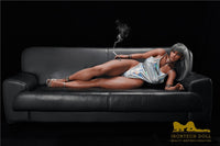IronTech 158cm (5ft2') Ebony Plump Mama Sex Doll - Atiana