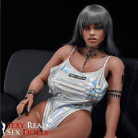 Thumbnail for IronTech 158cm (5ft2') Ebony Plump Mama Sex Doll - Atiana