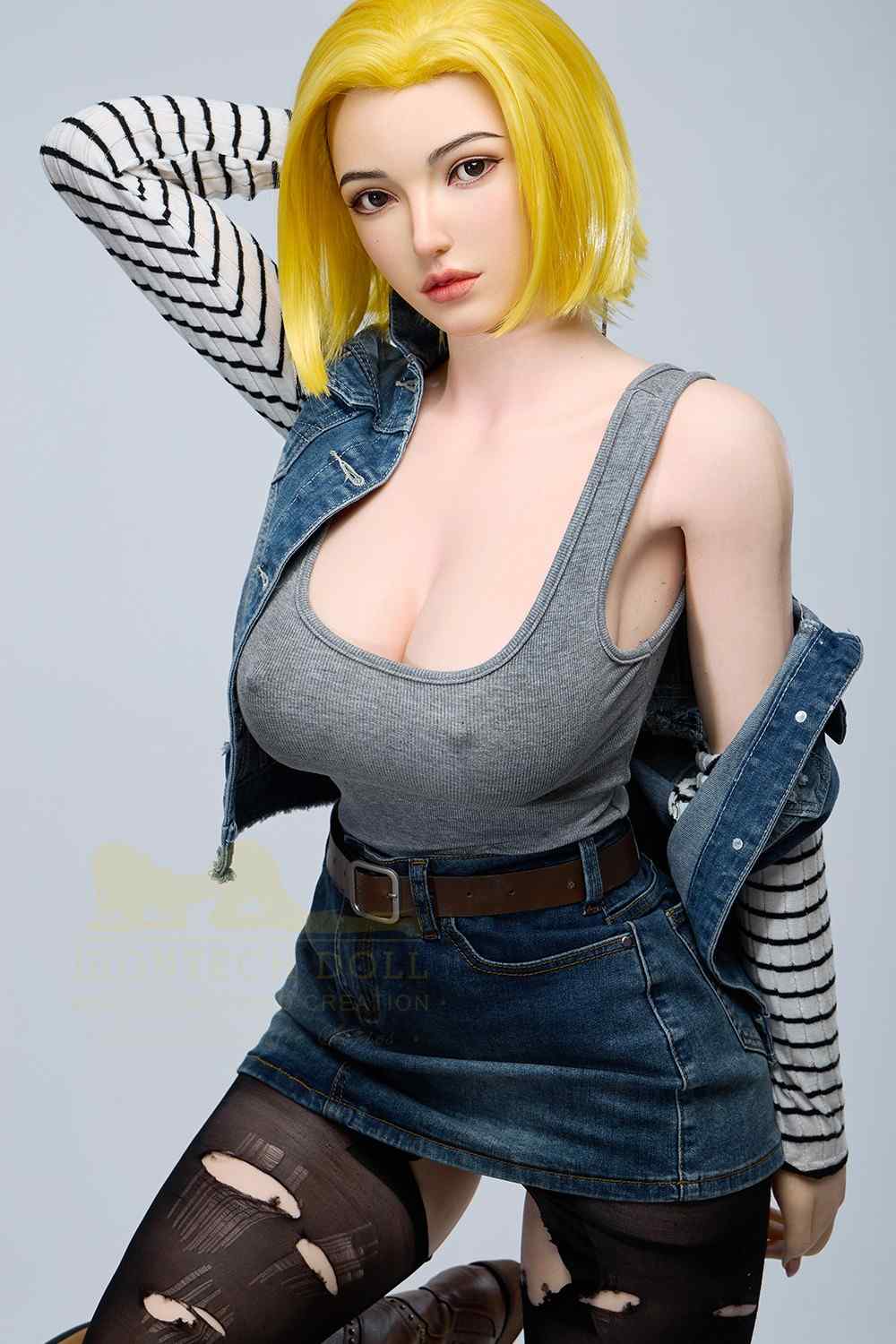 IronTech 159cm (5ft2') Quality Silicone Cartoon Fantasy Love Doll - Joline