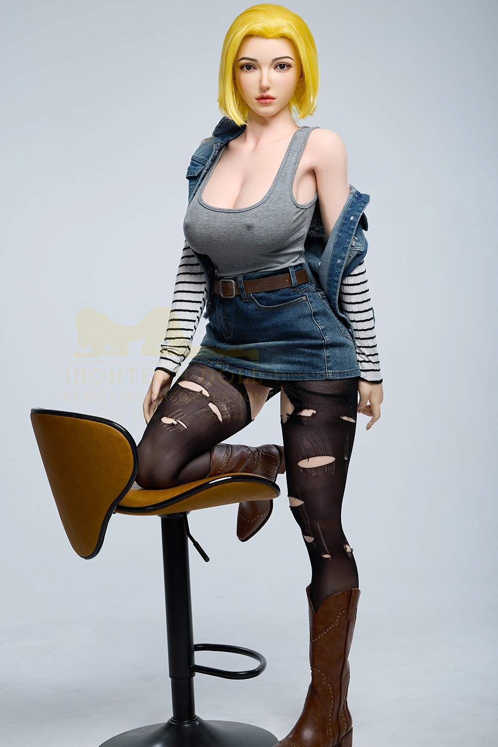 IronTech 159cm (5ft2') Quality Silicone Cartoon Fantasy Love Doll - Joline
