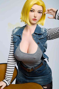 IronTech 159cm (5ft2') Quality Silicone Cartoon Fantasy Love Doll - Joline