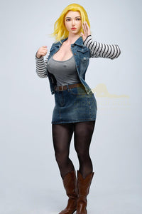 IronTech 159cm (5ft2') Quality Silicone Cartoon Fantasy Love Doll - Joline