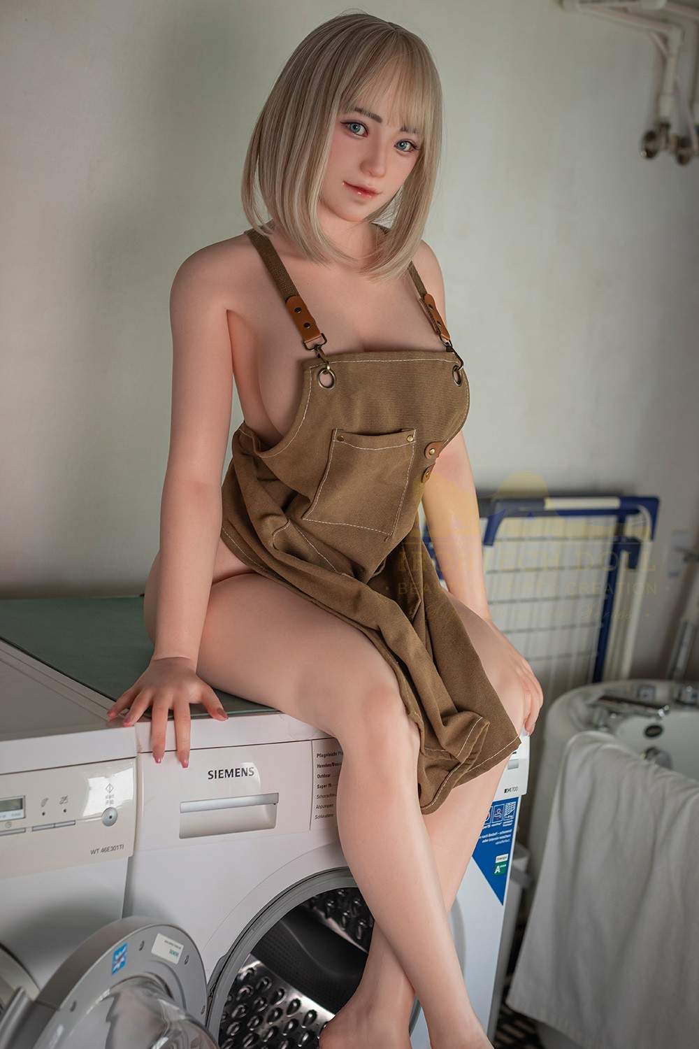 IronTech 159cm (5ft2') Realistic Blonde Hot Silicone Sex Doll - Sylvia