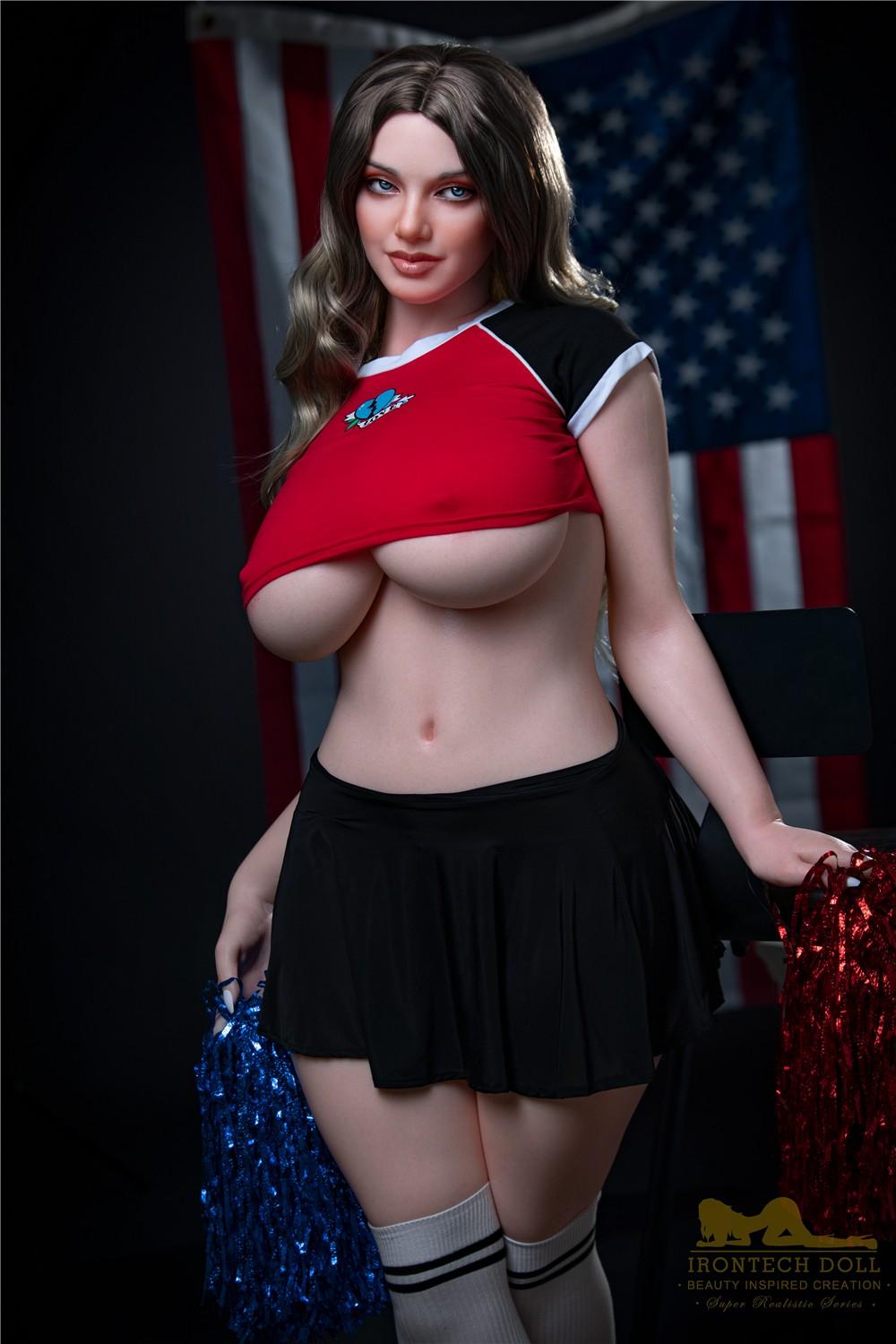 IronTech 160cm (5ft2') American Beauty Busty Silicone Doll - Ivy