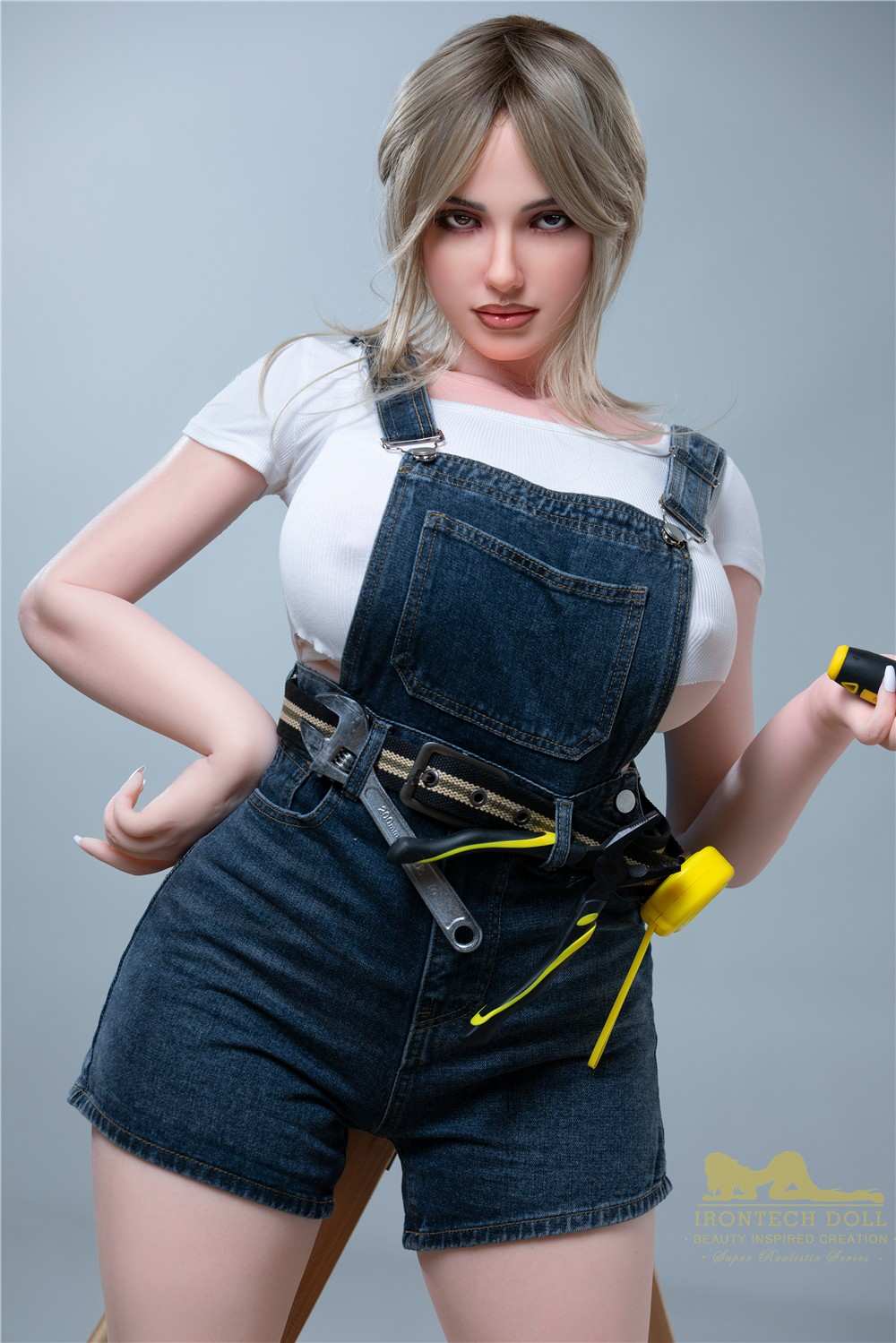 IronTech 160cm (5ft2') Midnight Desire Busty Sexy Love Doll - Luna