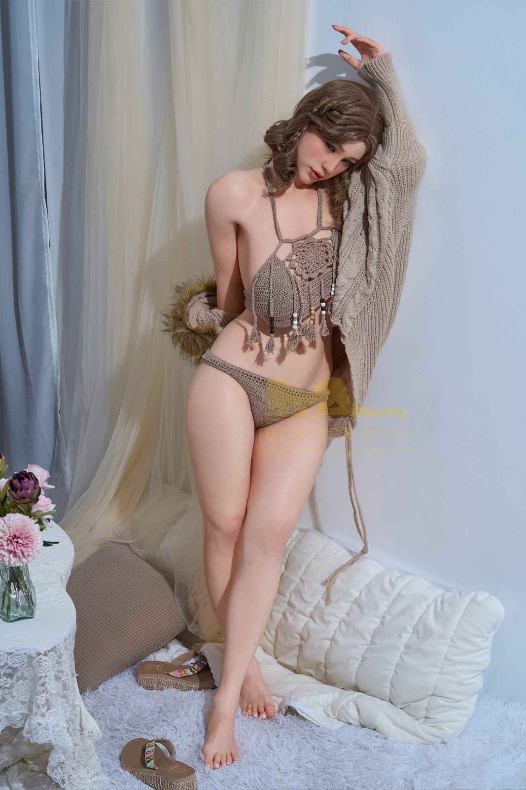 IronTech 160cm (5ft2") Natural Optimized Series - Busty Blonde Sex Doll 160cm S42 Glow - Lexi