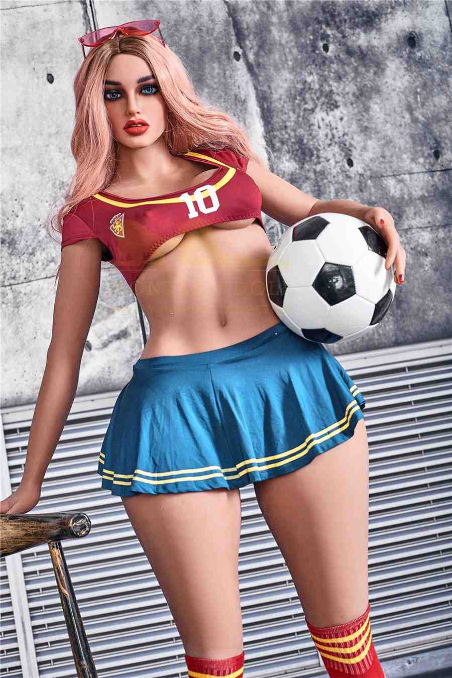 IronTech 160cm (5ft3') World Cup BDSM Soccer Sex Doll - Alex