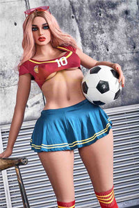IronTech 160cm (5ft3') World Cup BDSM Soccer Sex Doll - Alex