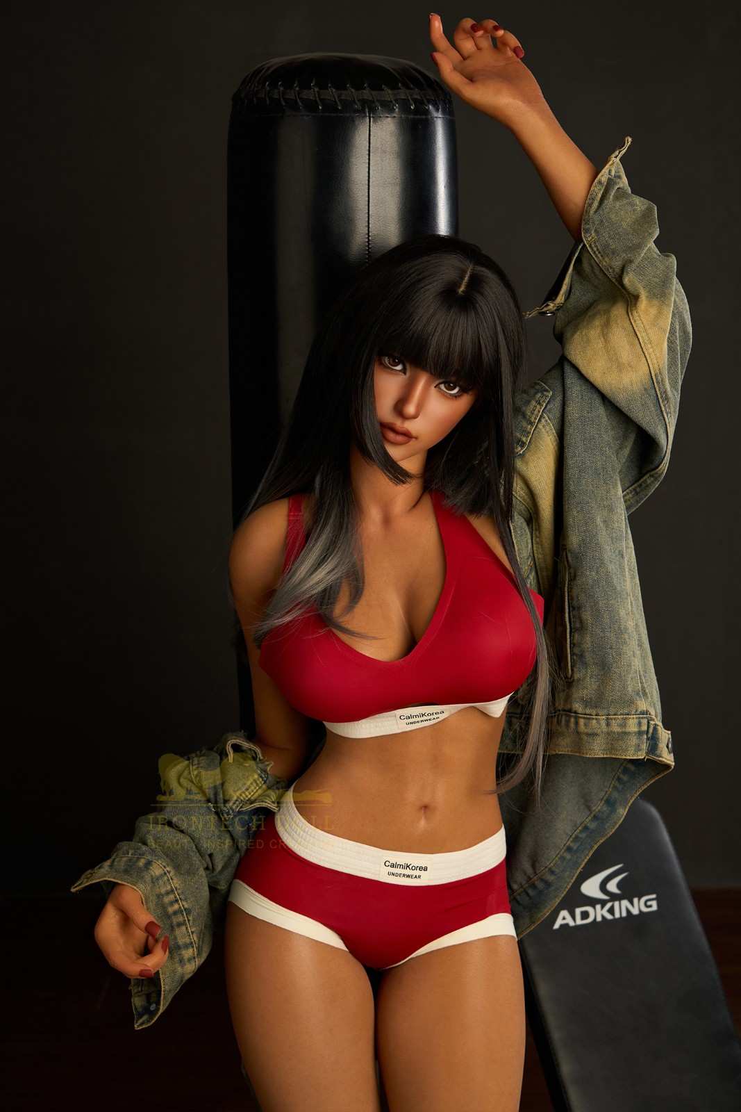 IronTech 161cm (5ft2') Gym Babe Silicone Sex Doll - Miku