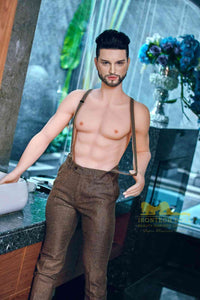 IronTech 162cm (5ft4') Fine Eligible Bachelor with Silicone Head Male Sex Doll- Zayn