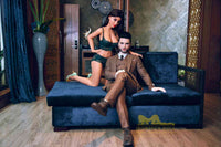 IronTech 162cm (5ft4') Fine Eligible Bachelor with Silicone Head Male Sex Doll- Zayn