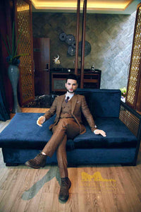 IronTech 162cm (5ft4') Fine Eligible Bachelor with Silicone Head Male Sex Doll- Zayn