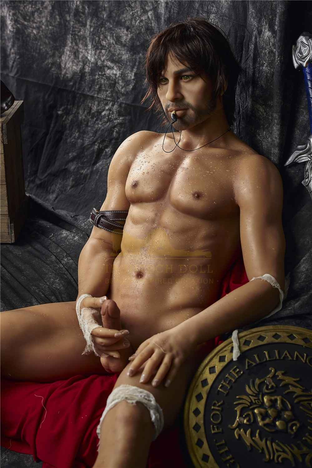 IronTech 162cm (5ft4') Roman Warrior Realistic Sex Doll for Woman - Gladiator