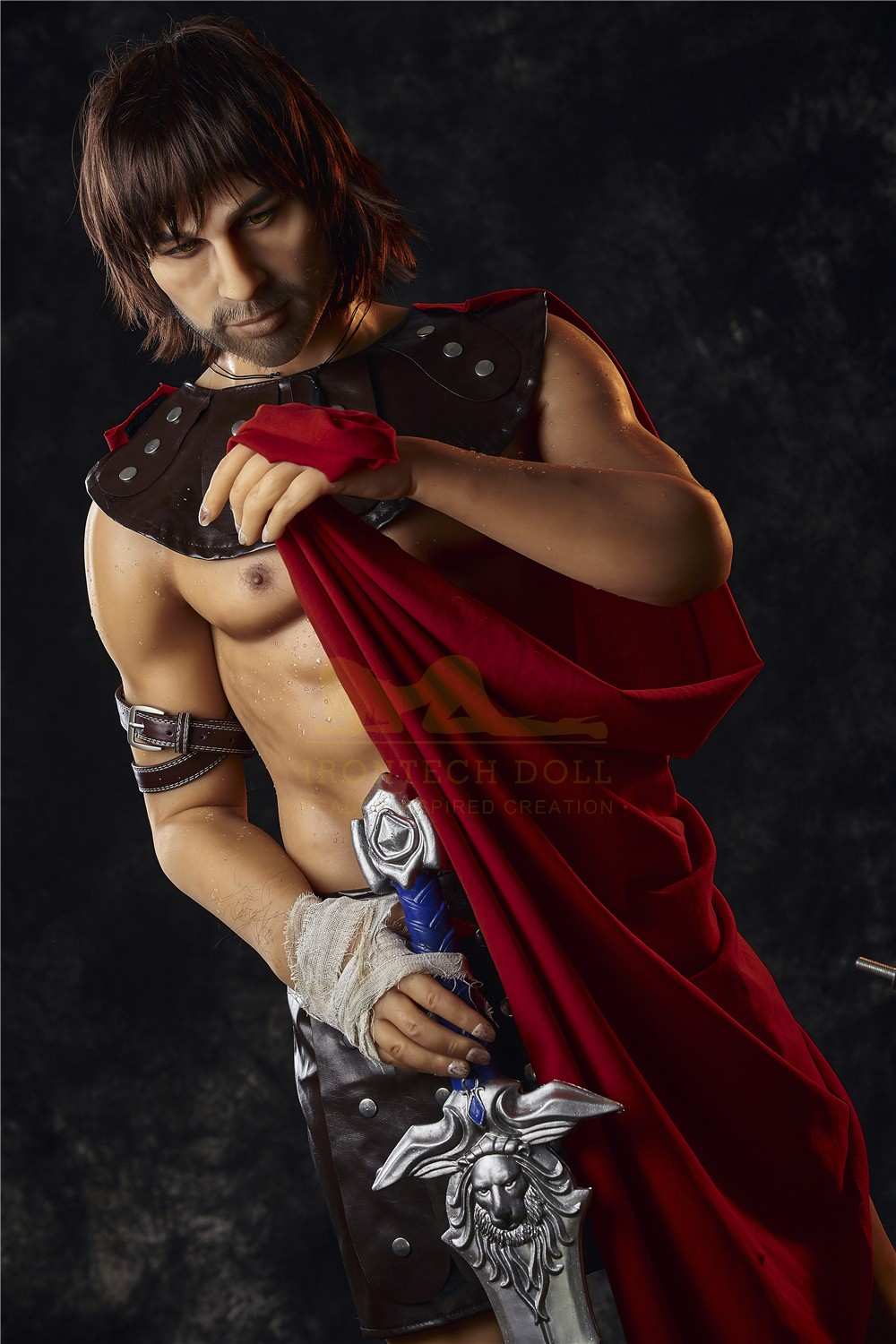 IronTech 162cm (5ft4') Roman Warrior Realistic Sex Doll for Woman - Gladiator