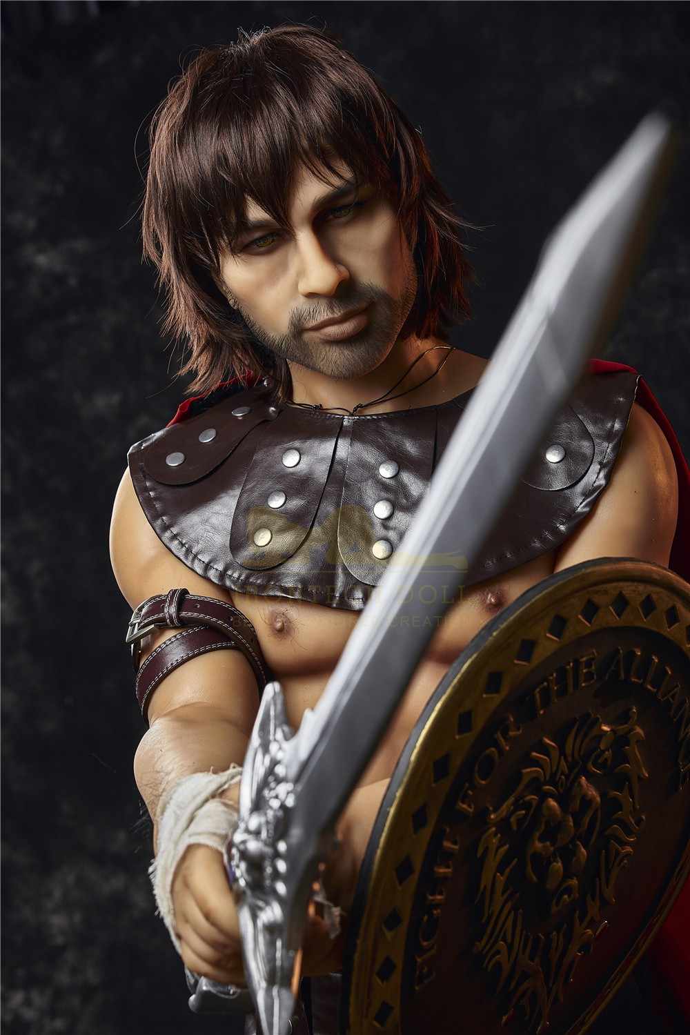 IronTech 162cm (5ft4') Roman Warrior Realistic Sex Doll for Woman - Gladiator