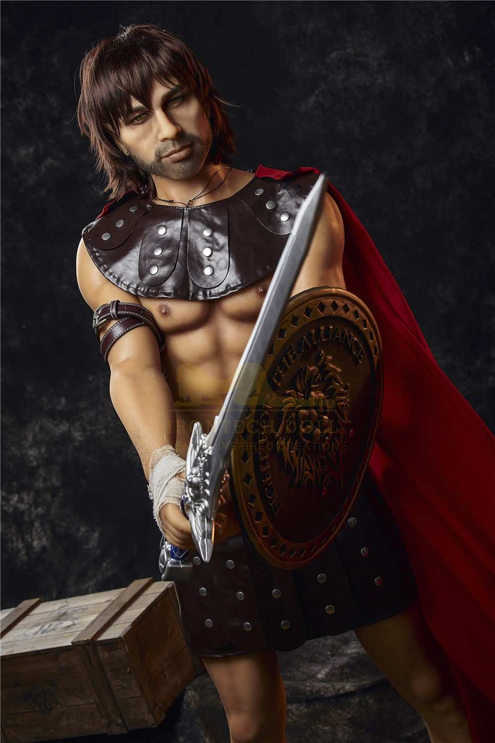 IronTech 162cm (5ft4') Roman Warrior Realistic Sex Doll for Woman - Gladiator