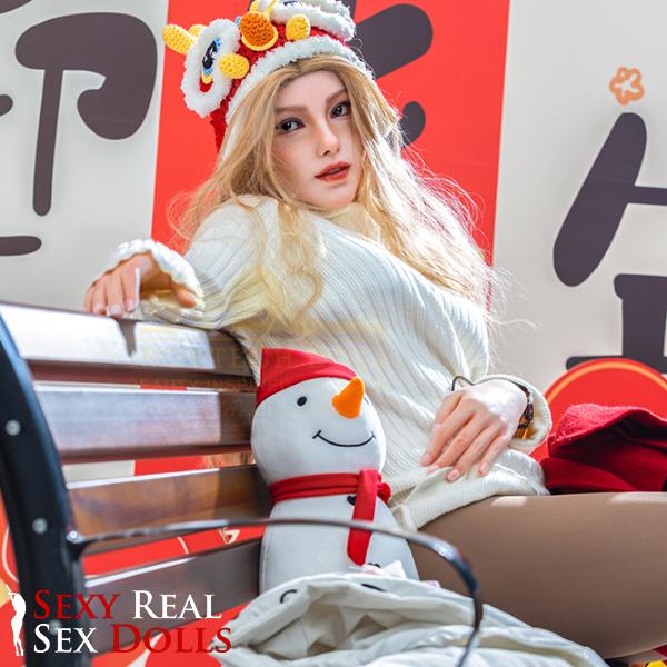 163cm (5ft3') Slim Blonde Fantasy Sex Doll - Vivian, IronTech, , Sexy Real Sex Dolls