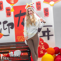 163cm (5ft3') Slim Blonde Fantasy Sex Doll - Vivian, IronTech, , Sexy Real Sex Dolls