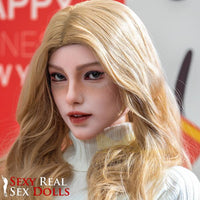 IronTech 163cm (5ft3') Slim Blonde Fantasy Sex Doll - Vivian