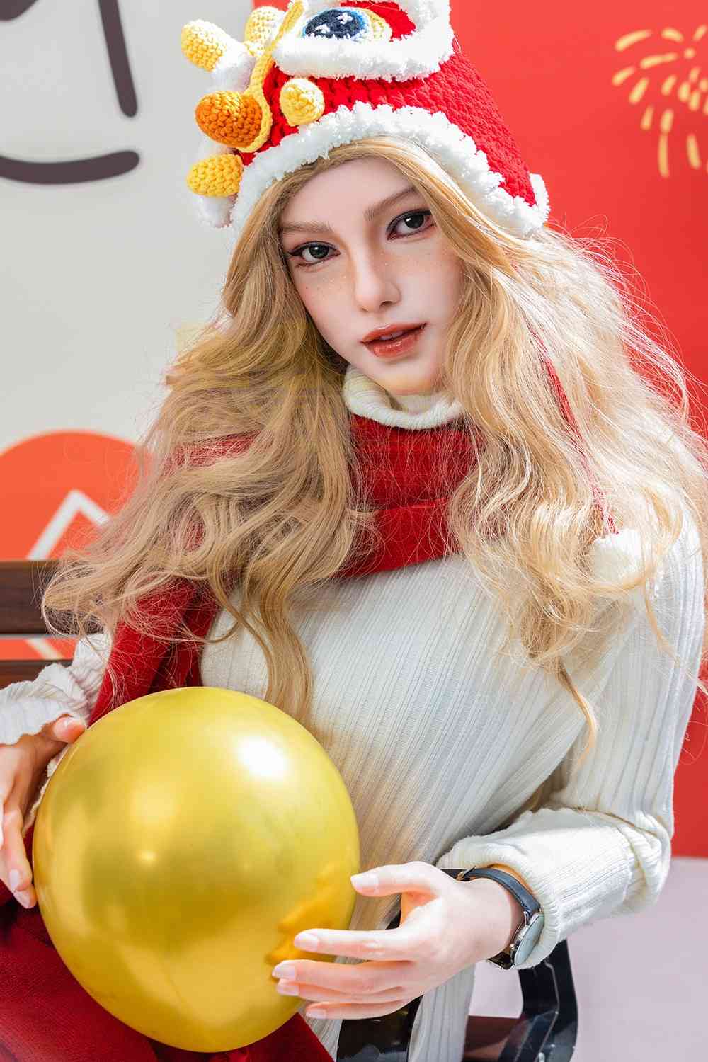 IronTech 163cm (5ft3') Slim Blonde Fantasy Sex Doll - Vivian