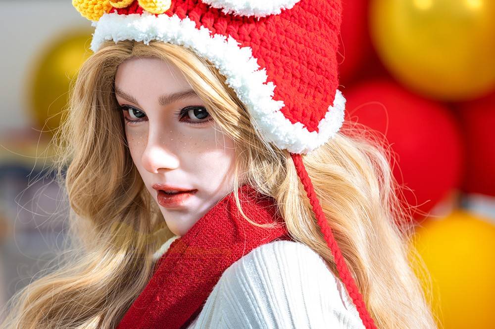 IronTech 163cm (5ft3') Slim Blonde Fantasy Sex Doll - Vivian