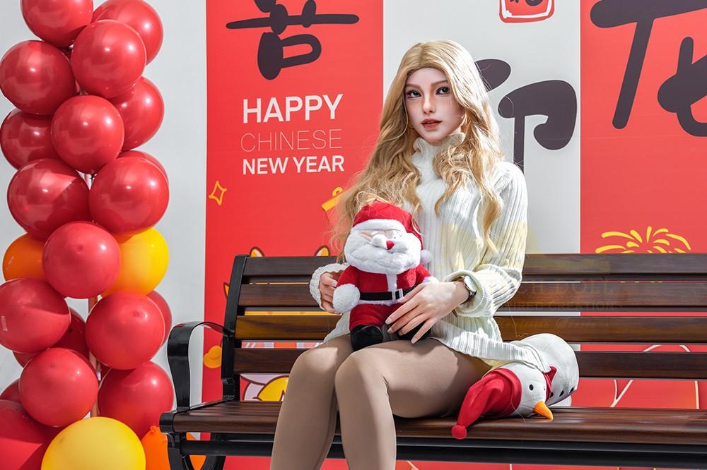 IronTech 163cm (5ft3') Slim Blonde Fantasy Sex Doll - Vivian