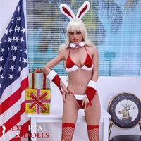 Thumbnail for IronTech 163cm (5ft4') Sexy Bunny Sex Doll - Anya