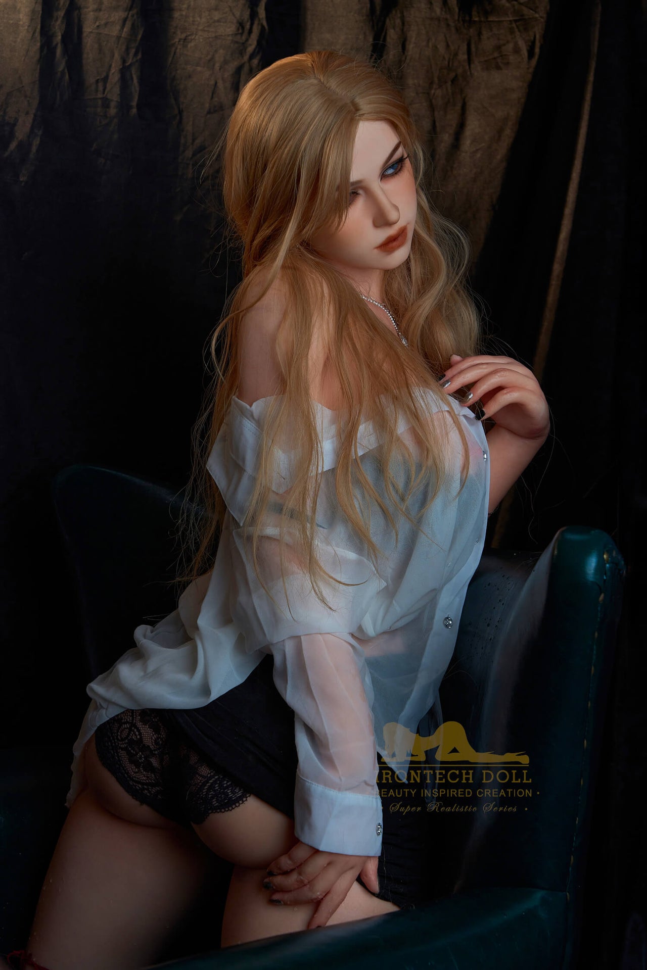 IronTech 164cm (5ft4") Sensual Blonde Silicone Sex Doll - Flora - In Stock | US Only