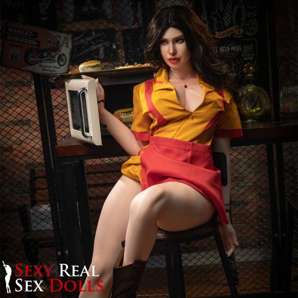 164cm (5ft4') Silicone Big Butt Life Size Sex Dolls - Scherzinger, IronTech, , Sexy Real Sex Dolls