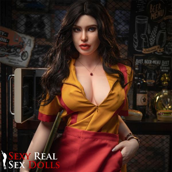 164cm (5ft4') Silicone Big Butt Life Size Sex Dolls - Scherzinger, IronTech, , Sexy Real Sex Dolls