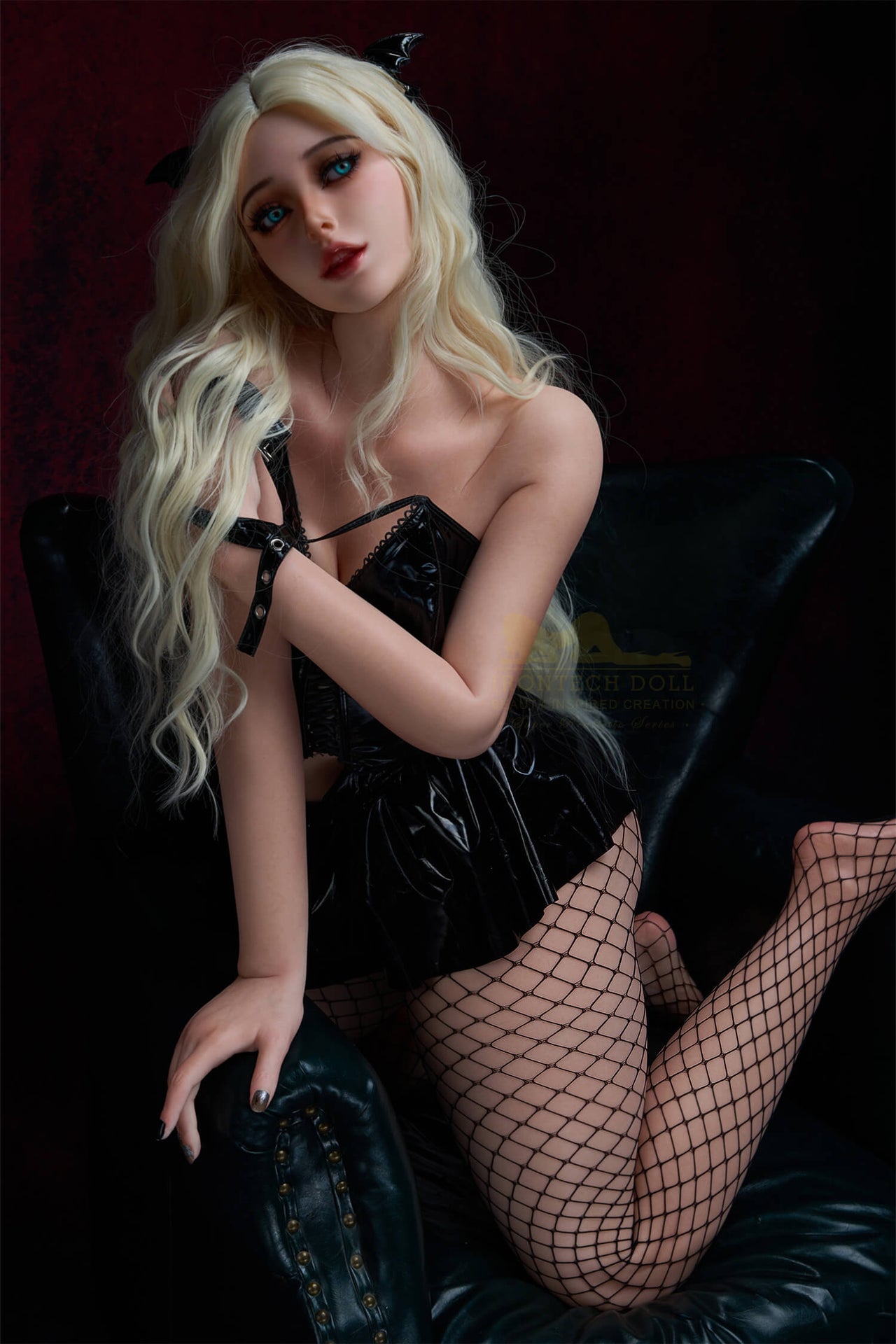 IronTech 164cm (5ft4") Silicone Blonde Dark Fantasy Sex Doll - Bailey - In Stock | US Only