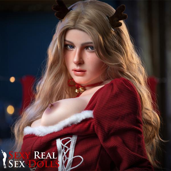 164cm (5ft4') Silicone Full Size Sex Dolls - Christmas, IronTech, , Sexy Real Sex Dolls