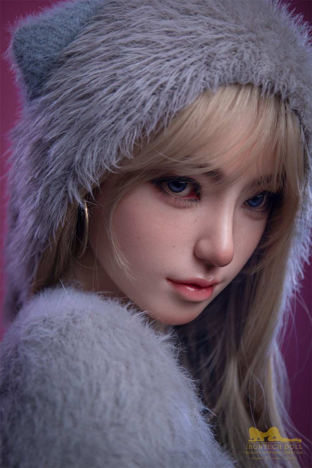 IronTech 164cm (5ft4') Silicone Thick Butt Japanese Sex Dolls - Miku