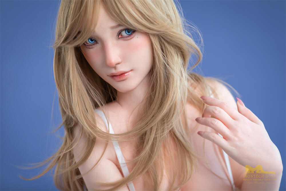 IronTech 165cm (5ft5") Beauty Blonde Silicone Sex Doll - Kitty - In Stock | US Only