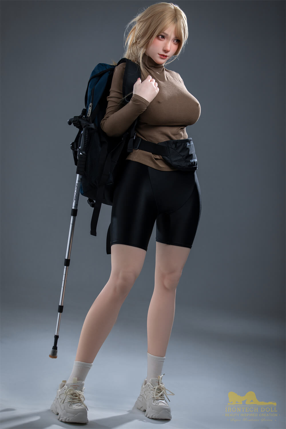 IronTech 165cm (5ft5") Busty Blonde Silicone Sex Doll - Kitty - In Stock | US Only