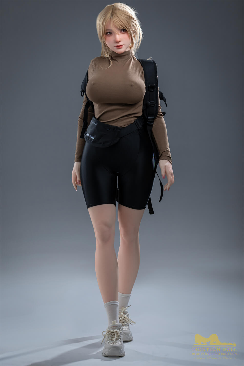 IronTech 165cm (5ft5") Busty Blonde Silicone Sex Doll - Kitty - In Stock | US Only