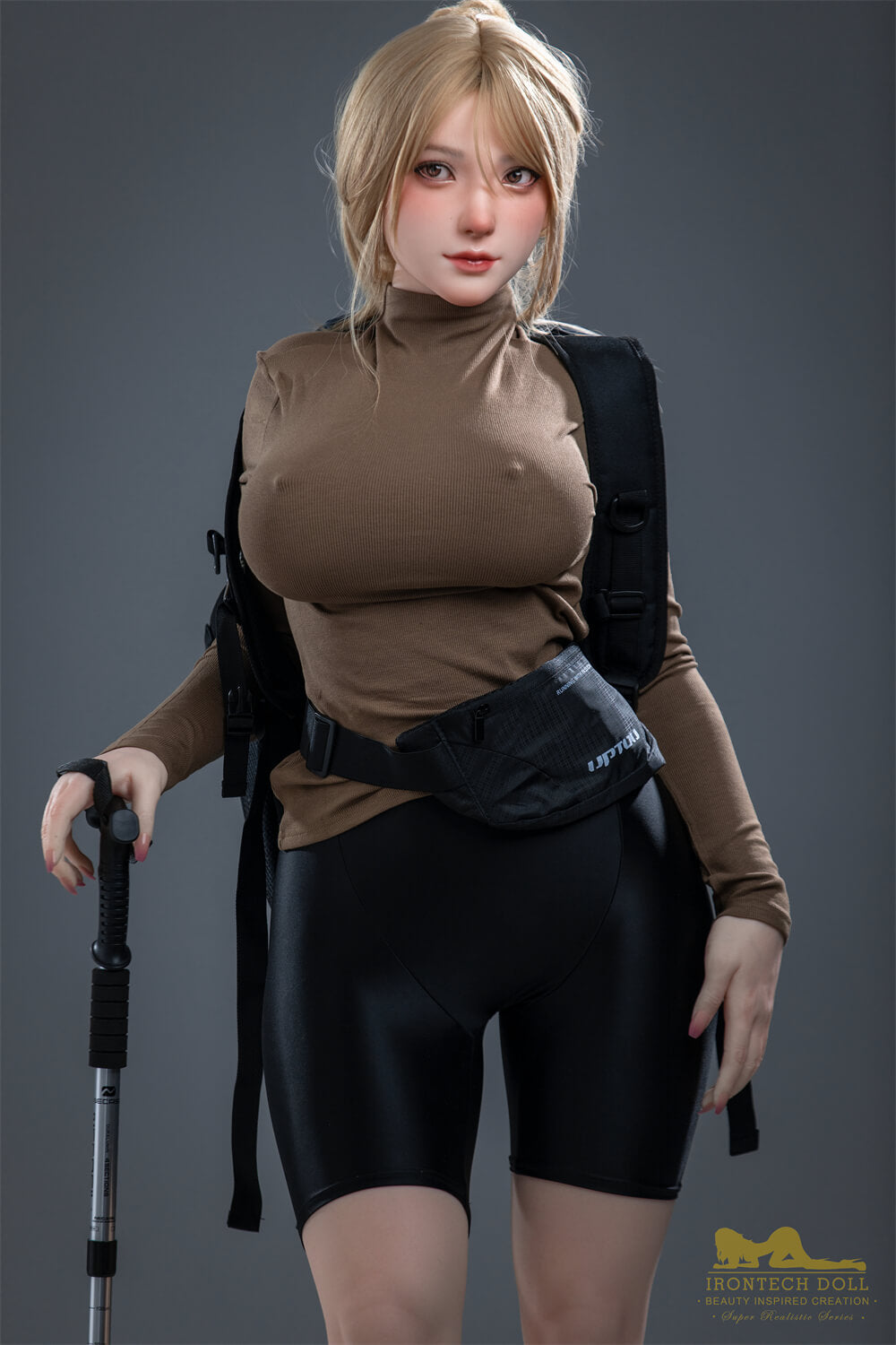 IronTech 165cm (5ft5") Busty Blonde Silicone Sex Doll - Kitty - In Stock | US Only