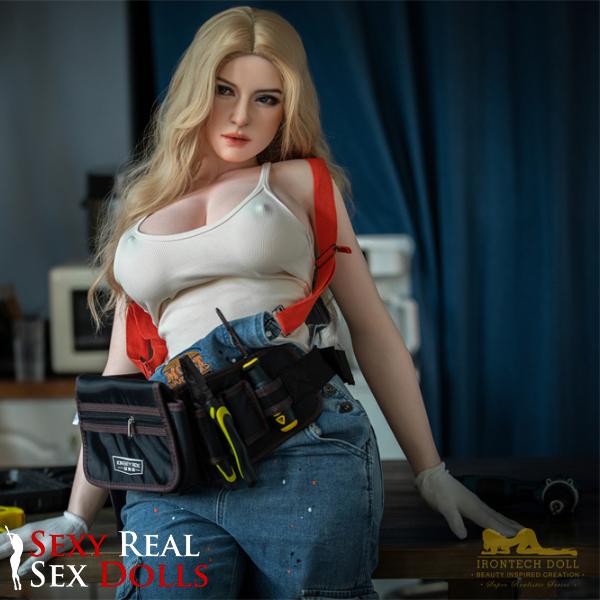 165cm (5ft5’) Silicone Realistic Sex Dolls - Flora, IronTech, , Sexy Real Sex Dolls