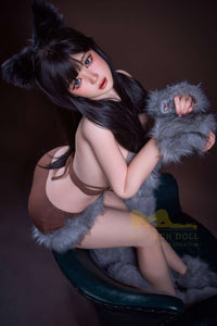 IronTech 165T (5ft5') Sexy Kitty Silicone Sex Doll - Asiana